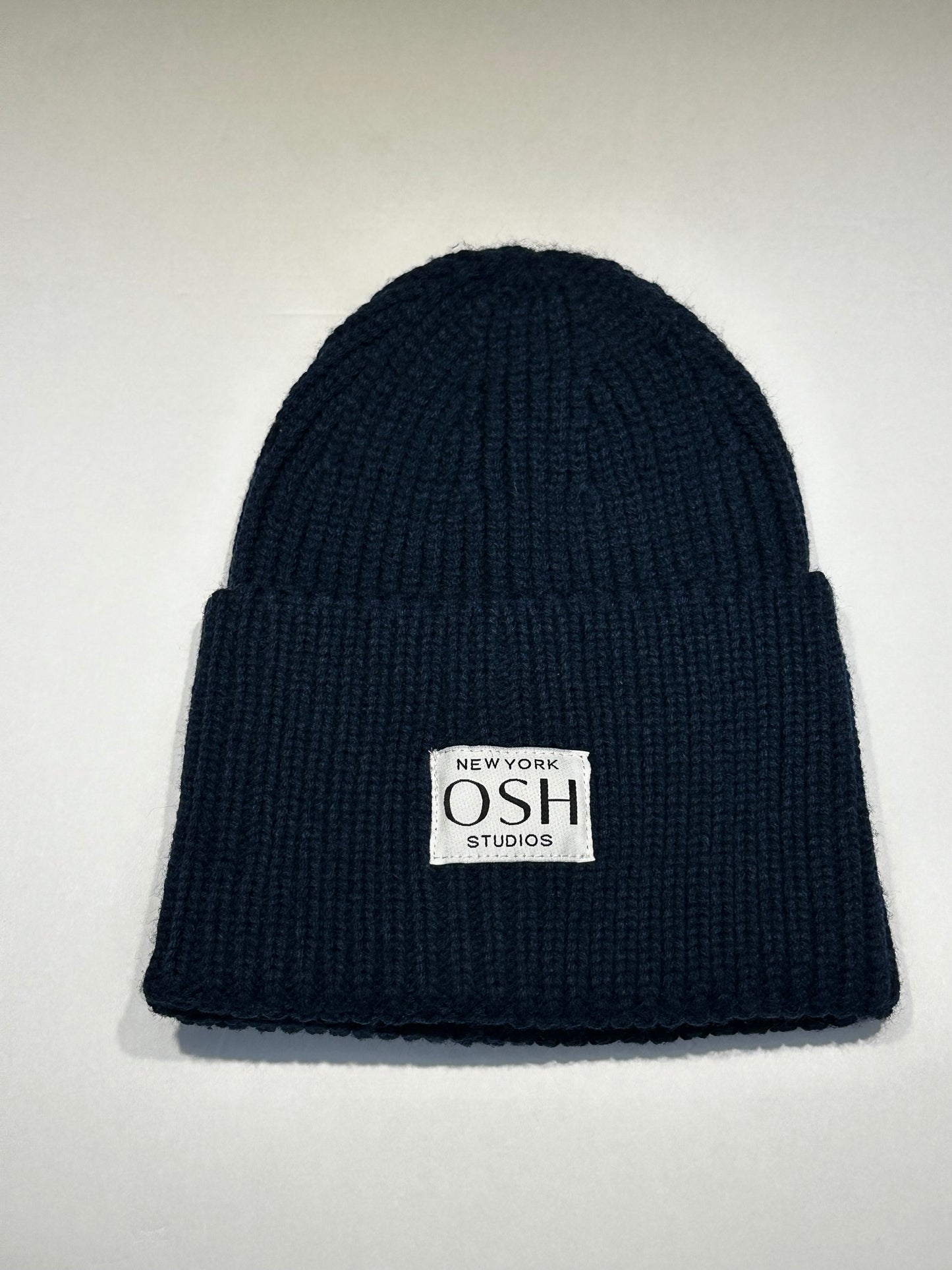 OSH Studios Sustainable Chunky Rib Knit Beanie – Cozy, Conscious, and Cold-Weather Ready