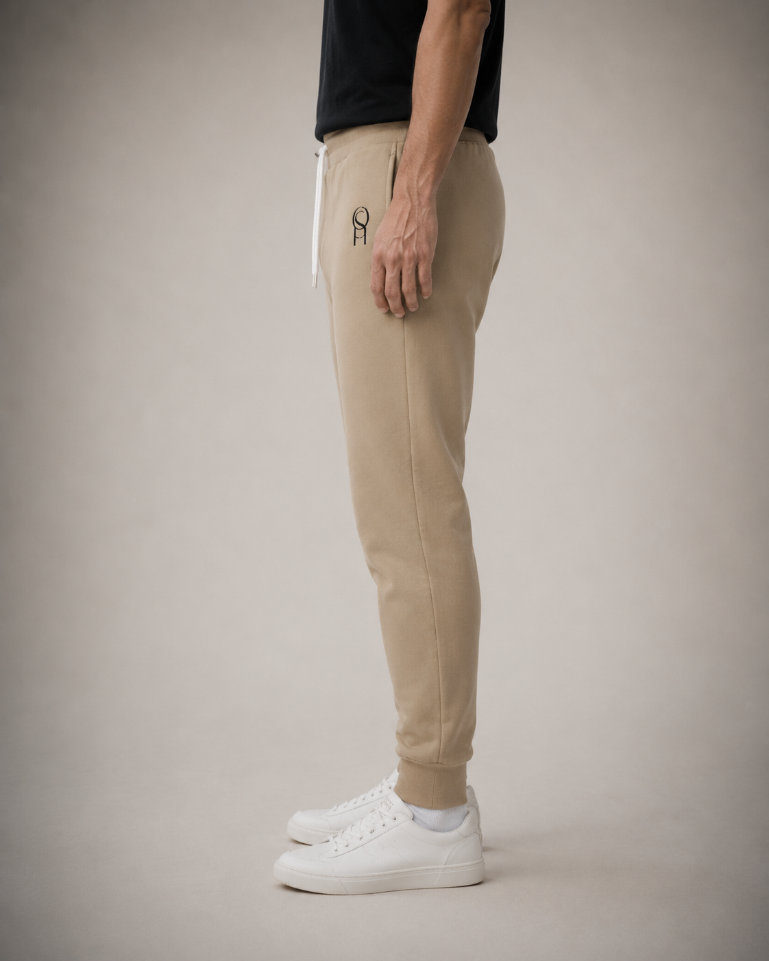 Cotton-blend joggers