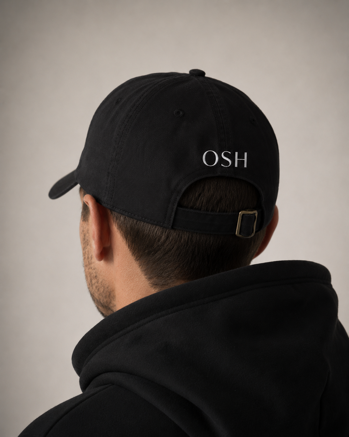 Washed twill cap