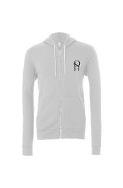 OSH Zip Hoodie with embroidered logo