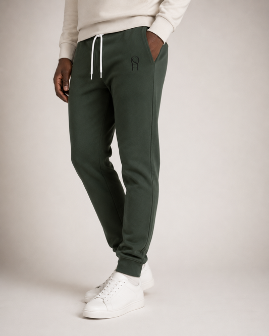 Cotton-blend joggers