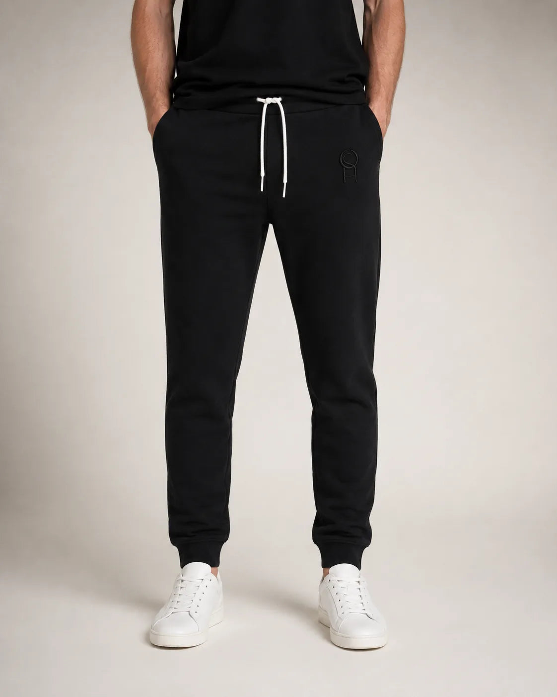 Cotton-blend joggers
