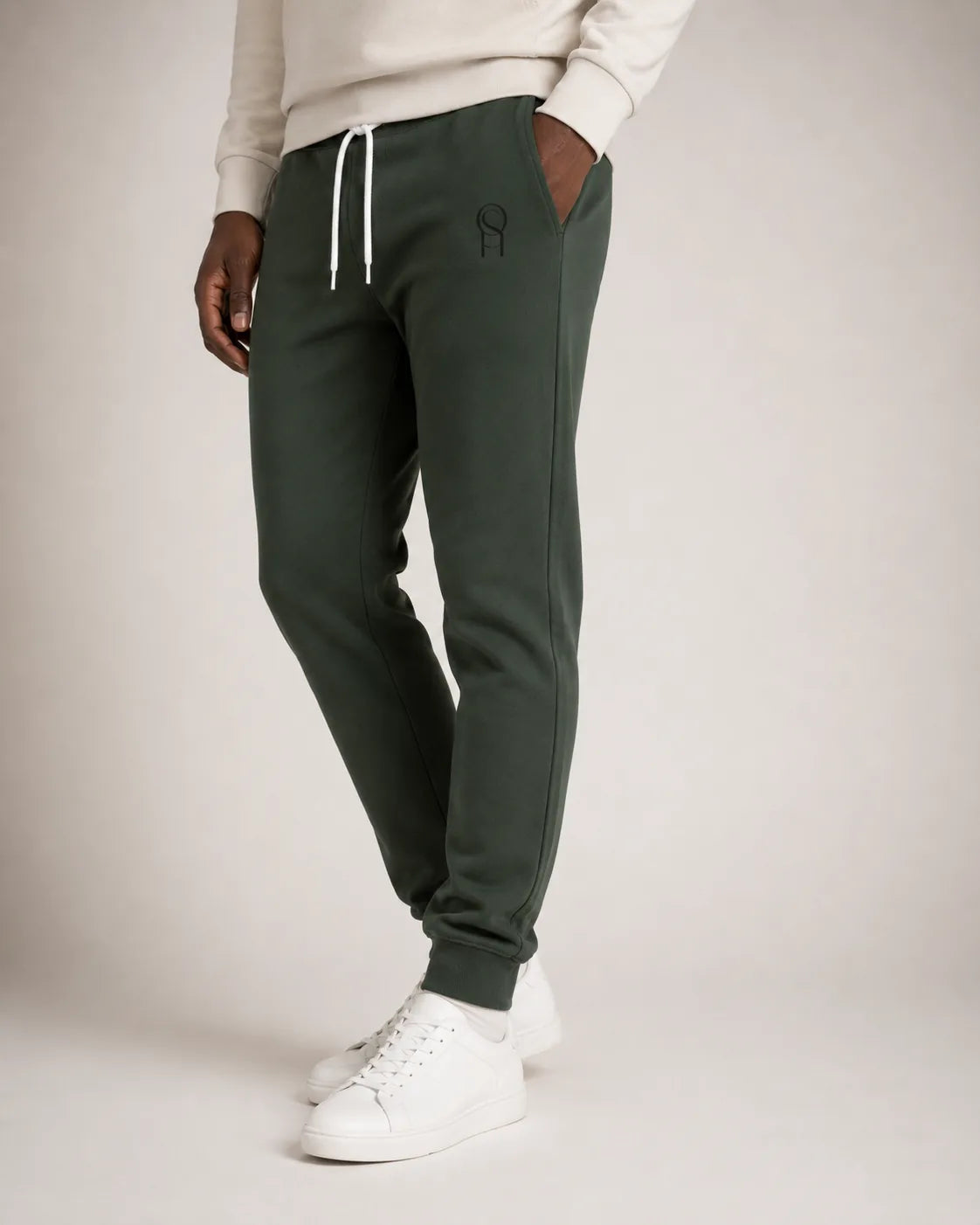 Cotton-blend joggers