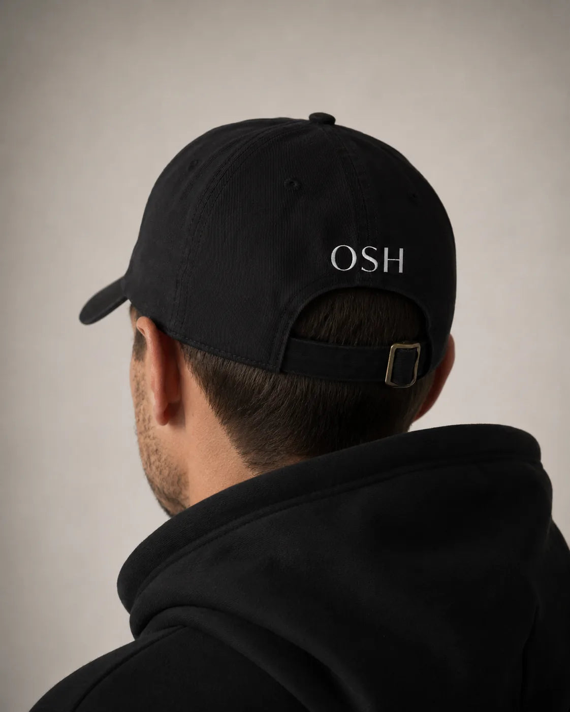 Washed twill cap